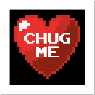 CHUG MY HEART Posters and Art